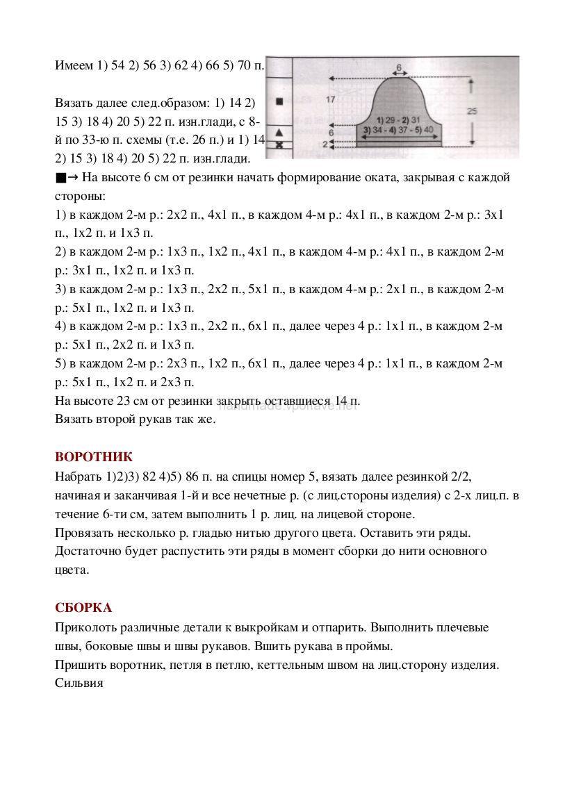Тепле біле плаття по фігурі Опис і схема