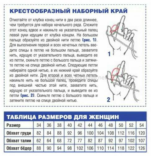 Тепла шапка біні і пуловер реглан Опис і схема